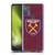West Ham United FC 2023/24 Crest Kit Home Soft Gel Case for Motorola Moto G50