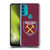 West Ham United FC 2023/24 Crest Kit Home Soft Gel Case for Motorola Moto G71 5G