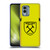 West Ham United FC 2023/24 Crest Kit Away Goalkeeper Soft Gel Case for Nokia X30