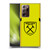 West Ham United FC 2023/24 Crest Kit Away Goalkeeper Soft Gel Case for Samsung Galaxy Note20 Ultra / 5G