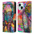 Dean Russo Wildlife 2 Elephant Leather Book Wallet Case Cover For Apple iPhone 13 Mini
