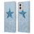 Monika Strigel Glitter Star Pastel Rainy Blue Leather Book Wallet Case Cover For Motorola Moto G53 5G