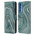 LebensArt Geo Liquid Marble Sea Foam Green Leather Book Wallet Case Cover For Motorola Edge 20 Pro