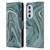 LebensArt Geo Liquid Marble Sea Foam Green Leather Book Wallet Case Cover For Motorola Edge X30