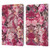 LebensArt Patterns 2 Vintage Rose Birdcage Leather Book Wallet Case Cover For Apple iPad Pro 11 2020 / 2021 / 2022