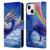 Anthony Christou Art Rainbow Dragon Leather Book Wallet Case Cover For Apple iPhone 13 Mini