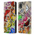 Anthony Christou Art Rainbow Butterflies Leather Book Wallet Case Cover For Nokia C2 2nd Edition