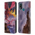 Anthony Christou Art Fire Dragon Leather Book Wallet Case Cover For Nokia G11 Plus