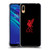 Liverpool Football Club Liver Bird Red Logo On Black Soft Gel Case for Huawei Y6 Pro (2019)