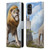 Anthony Christou Fantasy Art King Of Lions Leather Book Wallet Case Cover For Motorola Moto G22