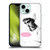 Chloe Moriondo Graphics Portrait Soft Gel Case for Apple iPhone 13 Mini