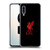 Liverpool Football Club Liver Bird Red Logo On Black Soft Gel Case for Samsung Galaxy A90 5G (2019)