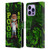 Pooh Shiesty Graphics Green Leather Book Wallet Case Cover For Apple iPhone 14 Pro Max