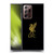 Liverpool Football Club Liver Bird Gold Logo On Black Soft Gel Case for Samsung Galaxy Note20 Ultra / 5G