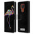 P.D. Moreno Animals Flamingo Leather Book Wallet Case Cover For Motorola Moto E7 Plus