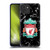 Liverpool Football Club Marble Black Crest Soft Gel Case for Samsung Galaxy A03 (2021)