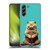 P.D. Moreno Furry Fun Artwork Sitting Cat Soft Gel Case for Samsung Galaxy S21 FE 5G