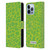 P.D. Moreno Patterns Lime Green Leather Book Wallet Case Cover For Apple iPhone 13 Pro Max