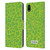 P.D. Moreno Patterns Lime Green Leather Book Wallet Case Cover For Apple iPhone XR