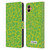 P.D. Moreno Patterns Lime Green Leather Book Wallet Case Cover For Samsung Galaxy A04 (2022)