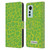 P.D. Moreno Patterns Lime Green Leather Book Wallet Case Cover For Xiaomi 12 Lite