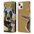Michel Keck Dogs 3 German Shepherd Leather Book Wallet Case Cover For Apple iPhone 13