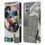 Michel Keck Dogs 3 Greyhound Leather Book Wallet Case Cover For OnePlus 9