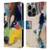 Michel Keck Dogs Husky Leather Book Wallet Case Cover For Apple iPhone 14 Pro