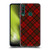 PLdesign Christmas Red Tartan Soft Gel Case for Huawei Y6p