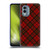 PLdesign Christmas Red Tartan Soft Gel Case for Nokia X30