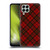 PLdesign Christmas Red Tartan Soft Gel Case for Samsung Galaxy M33 (2022)