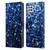 PLdesign Glitter Sparkles Dark Blue Leather Book Wallet Case Cover For Huawei Nova 6 SE / P40 Lite