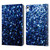 PLdesign Glitter Sparkles Dark Blue Leather Book Wallet Case Cover For Apple iPad 10.9 (2022)