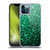 PLdesign Glitter Sparkles Emerald Green Soft Gel Case for Apple iPhone 12 Pro Max
