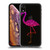 PLdesign Sparkly Flamingo Orange Pink Soft Gel Case for Apple iPhone XR