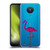 PLdesign Sparkly Flamingo Orange Pink Soft Gel Case for Nokia 1.4