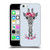 Monika Strigel Flower Giraffe And Stripes Blue Soft Gel Case for Apple iPhone 5c