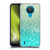 Monika Strigel Glitter Collection Mint Soft Gel Case for Nokia 1.4
