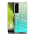 Monika Strigel Glitter Collection Mint Soft Gel Case for Sony Xperia 1 III