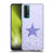 Monika Strigel Glitter Star Pastel Lilac Soft Gel Case for Huawei P Smart (2021)