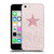 Monika Strigel Glitter Star Pastel Rose Pink Soft Gel Case for Apple iPhone 5c