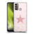 Monika Strigel Glitter Star Pastel Rose Pink Soft Gel Case for Motorola Moto G60 / Moto G40 Fusion