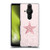 Monika Strigel Glitter Star Pastel Rose Pink Soft Gel Case for Sony Xperia Pro-I
