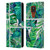 Mark Ashkenazi Banana Life Tropical Green Leather Book Wallet Case Cover For Motorola Moto E7 Plus