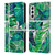 Mark Ashkenazi Banana Life Tropical Green Leather Book Wallet Case Cover For Samsung Galaxy S21 5G