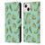 Andrea Lauren Design Food Pattern Avocado Leather Book Wallet Case Cover For Apple iPhone 13