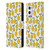 Andrea Lauren Design Food Pattern Lemons Leather Book Wallet Case Cover For OnePlus 9 Pro