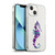 Cat Coquillette Sea Seahorse Purple Soft Gel Case for Apple iPhone 13