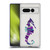 Cat Coquillette Sea Seahorse Purple Soft Gel Case for Google Pixel 7 Pro