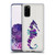 Cat Coquillette Sea Seahorse Purple Soft Gel Case for Samsung Galaxy S20 / S20 5G
